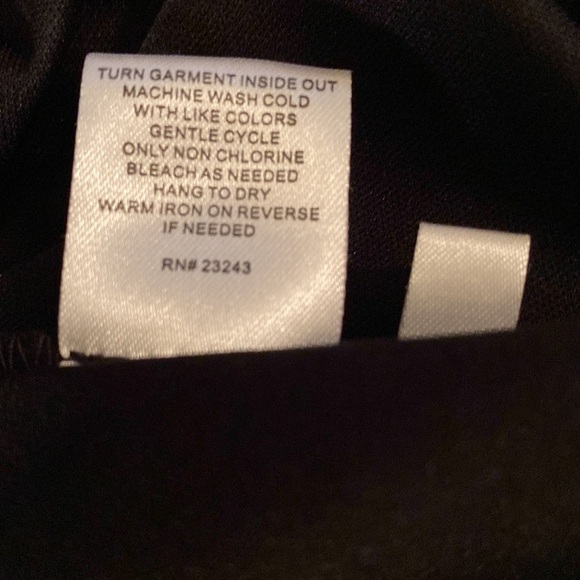 New York & Company sleeveless party dress. Size 4. Black with lace overlay. - Picture 16 of 16